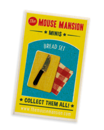 Minis - Juego de pan (Escala 1:12) - The Mouse House