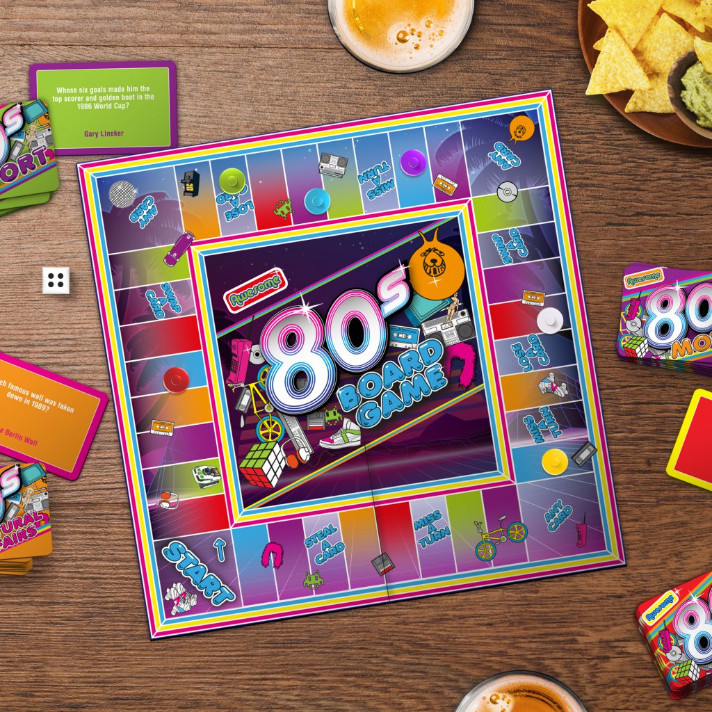 Gift Republic Bordspel - Impresionantes años 80