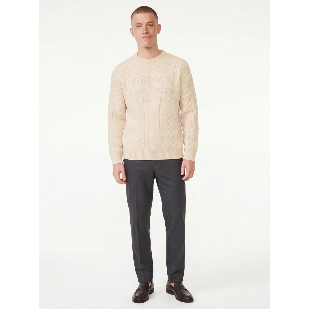 Ikonischer Pullover – mit feiner Textur für eine auffällige Silhouette