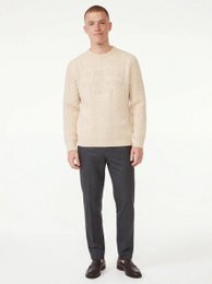 Pull emblématique – avec une texture fine pour une silhouette audacieuse