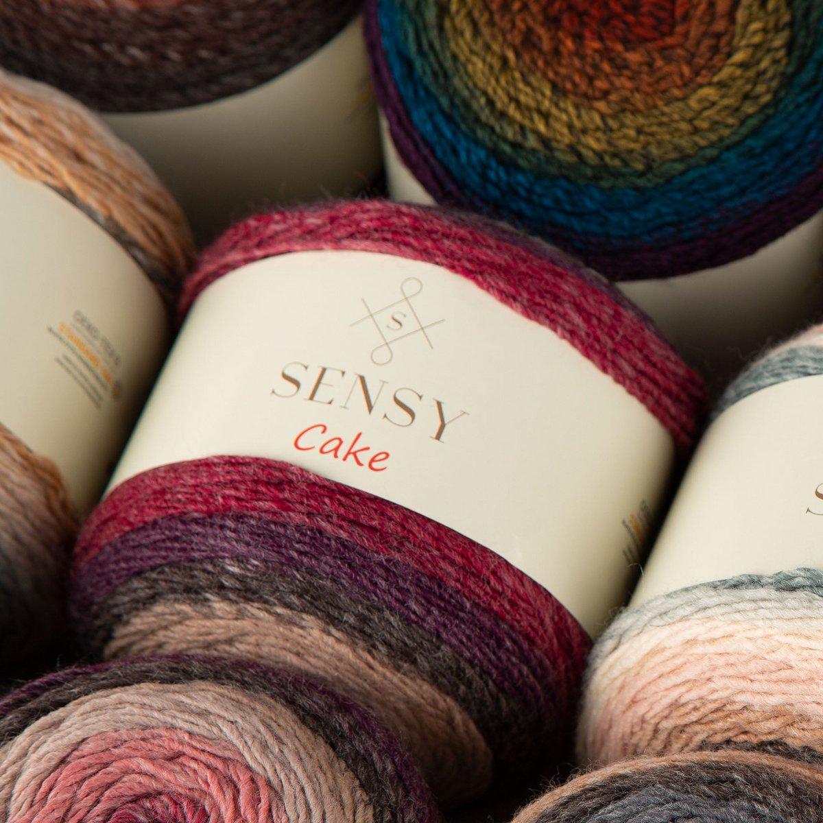 Fil Sensy Cake, 5,3 oz, 525 verges, jauge 3 clair