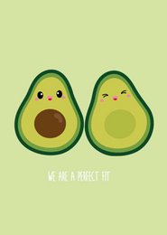 Perfekt pasform avocado