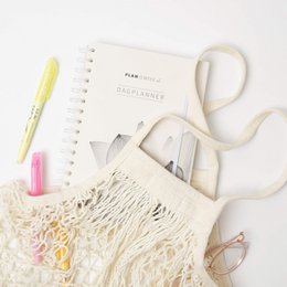 Prikkelarme A5 dagplanner 'Lotus' planboekje met ringband