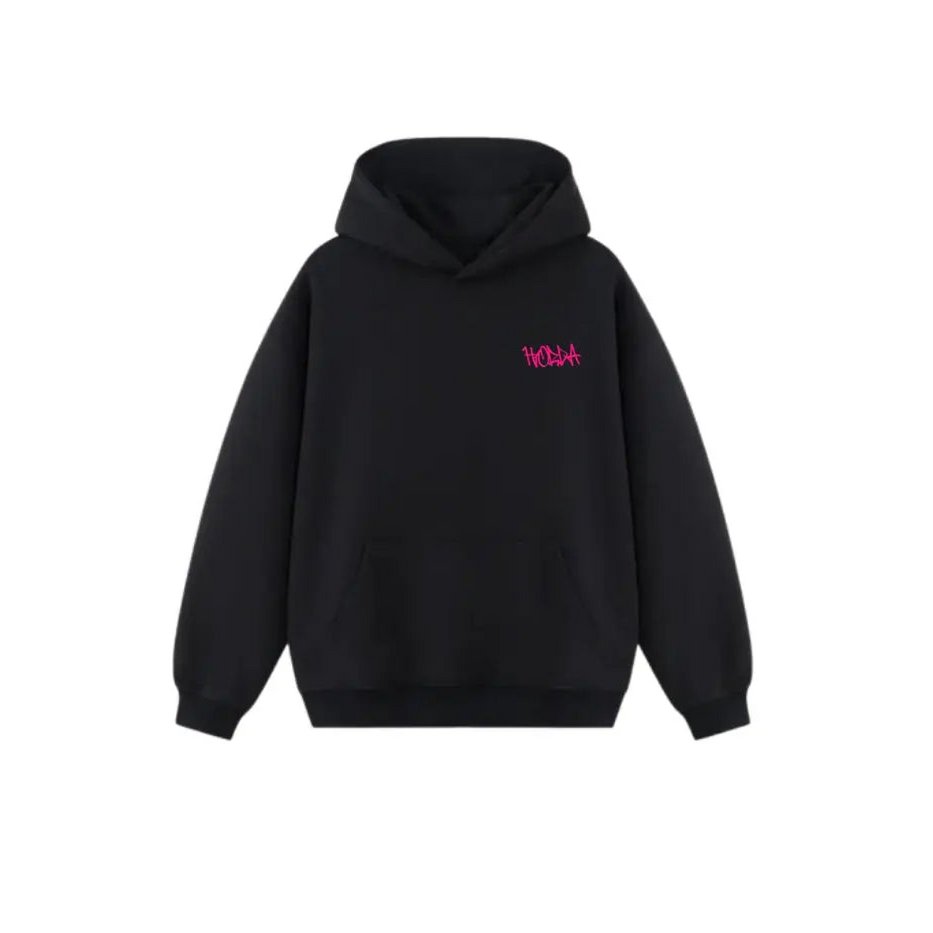 Y2K Fuchsia Boxy Fit Sweatshirt 380g Brushed Cotton | Horda Brand