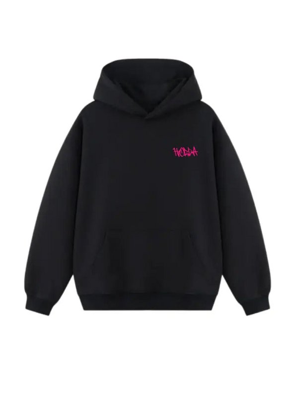 Y2K Fuchsia Boxy Fit Sweatshirt 380g Brushed Cotton | Horda Brand