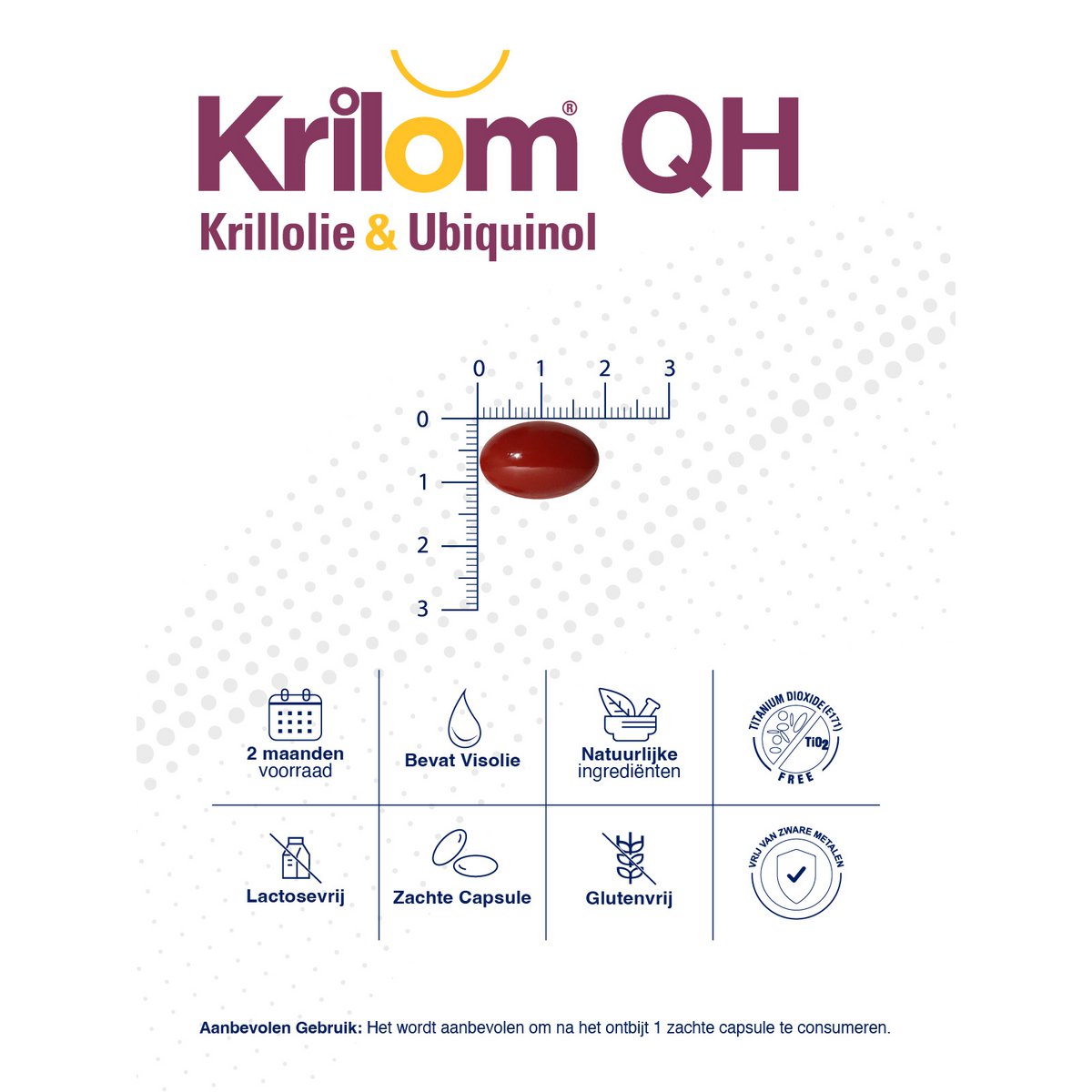 Krilom QH | Complément alimentaire à l'huile de krill et à l'ubiquinol