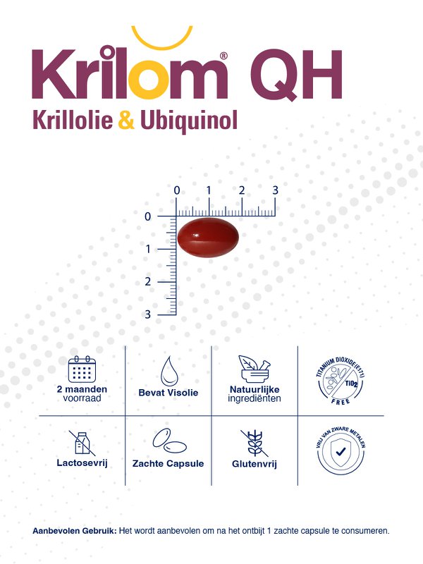 Krilom QH | Krillolie og ubiquinol kosttilskud