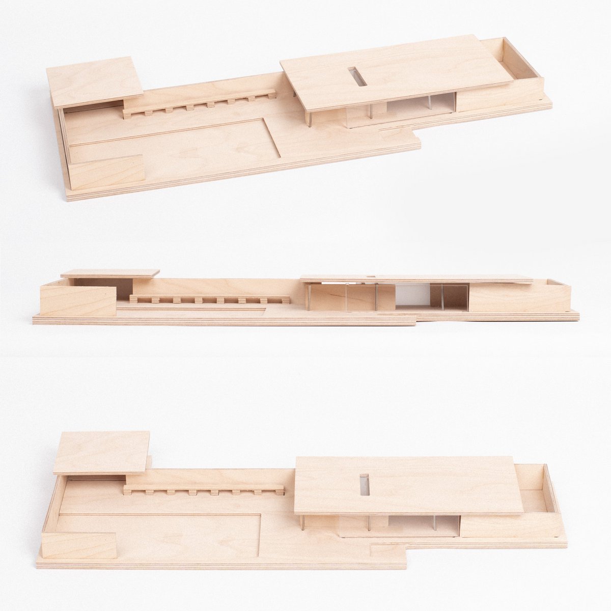 Mies Barcelona | Pavilion Maquette 1:150