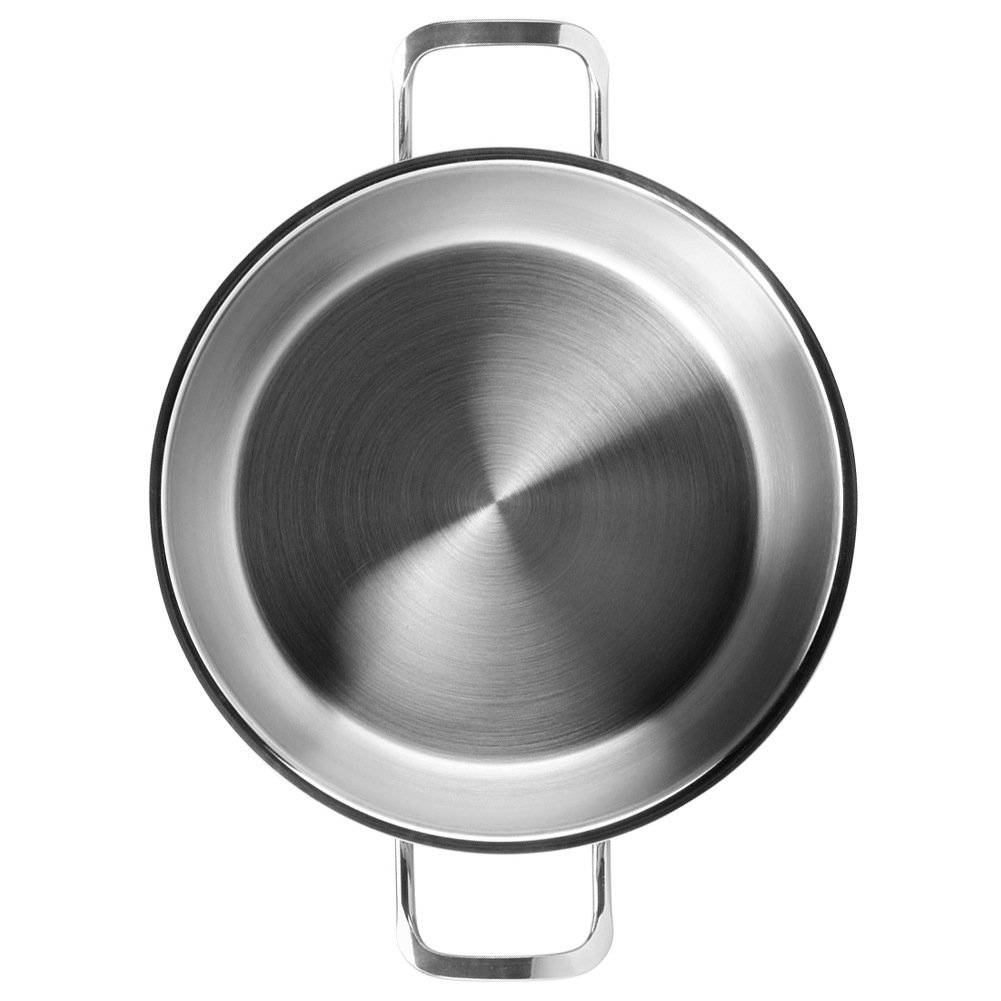 Topfstahl mit Deckel Anett 22 cm, 4,3 l