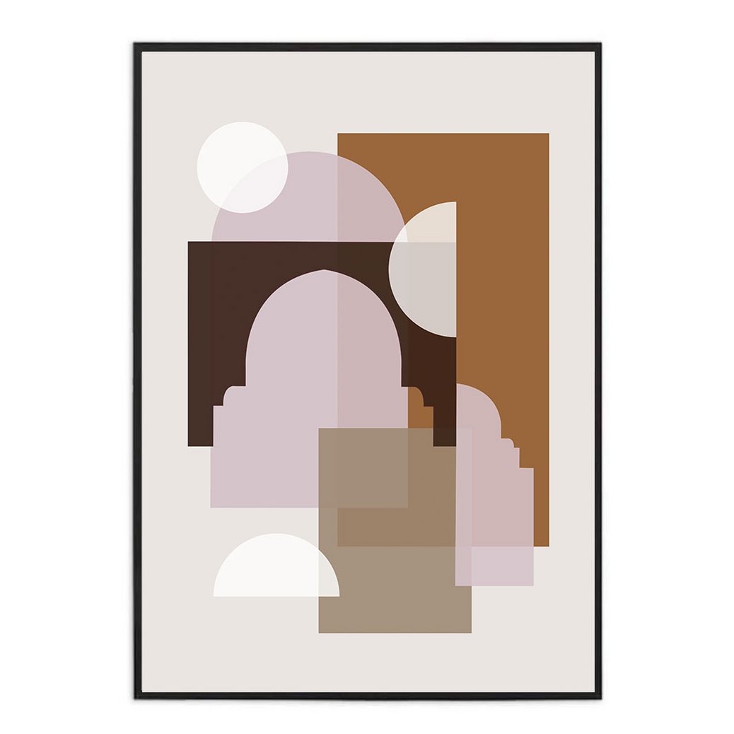 A3 Poster - Marrakech - Beige
