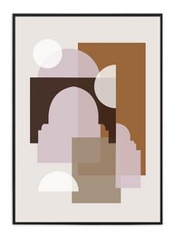 Affiche A3 - Marrakech - Beige