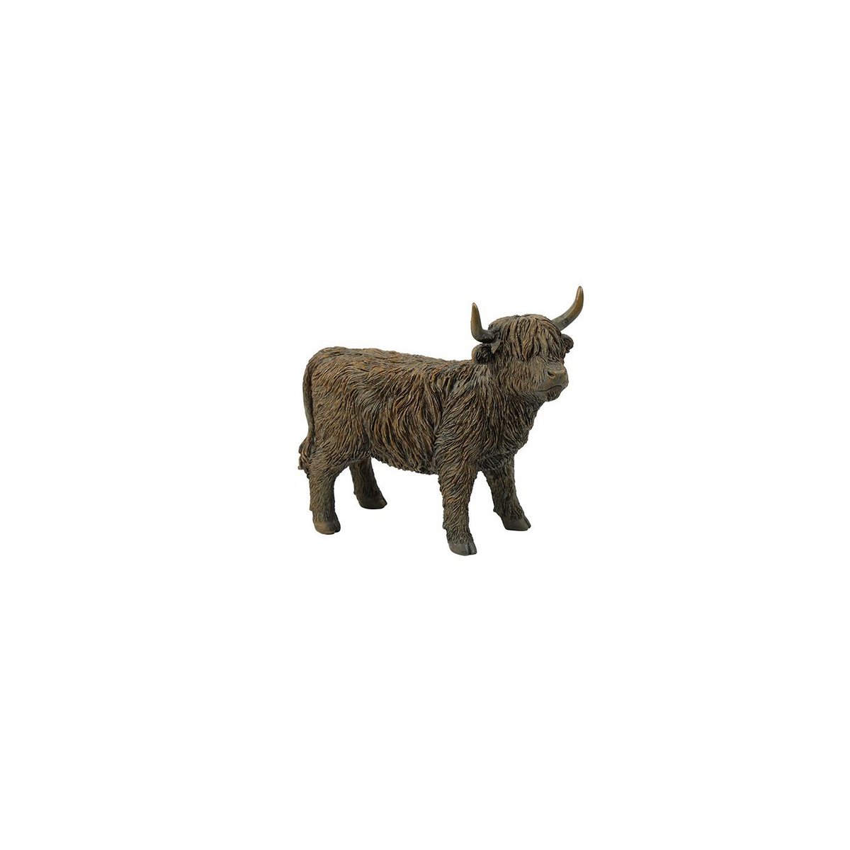 Rzeźba szkockiego górala brązowa W16cm
