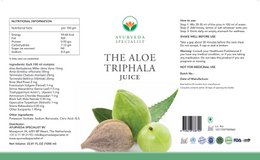 The Aloe Triphala Juice - 1 liter