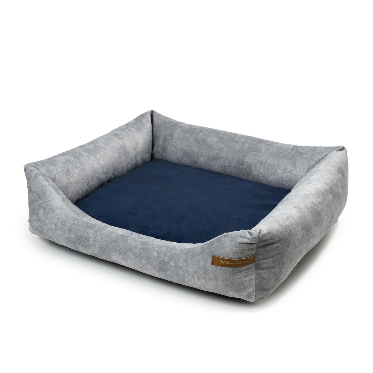 Cuccia per cani e gatti SoftColor - grigio chiaro/multicolore