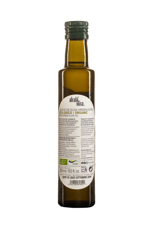 Organic Extra Virgin Olive Oil 250ml