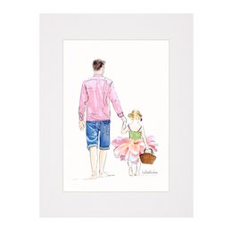 Papi, I love you - Art Prints