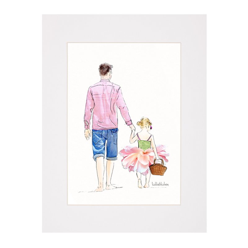 Papi, I love you - Art Prints