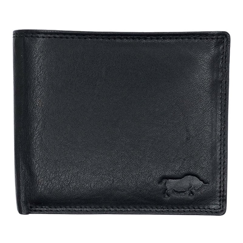 Arrigo - Pung Mænd - Brunt og Sort Læder - Billfold Model - Pung