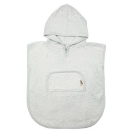 Poncho med V-udskæring