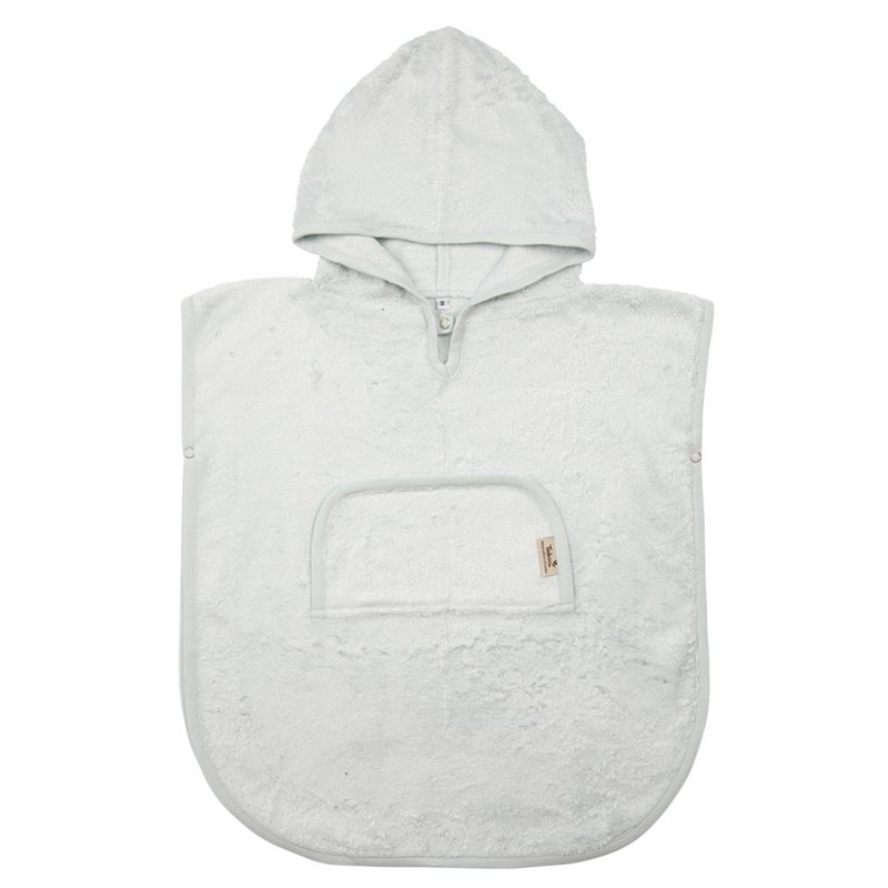 Poncho med V-udskæring