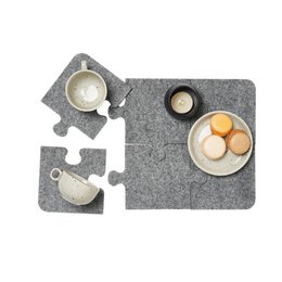 Vilten placemat PUZZEL