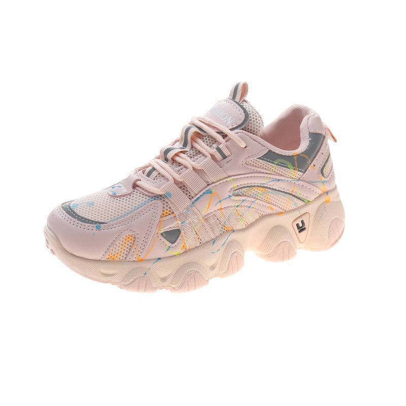Lysende super fire daddy sko kvinder trend sneakers