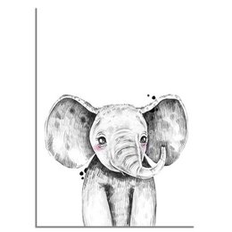 Elefant børnehave plakat