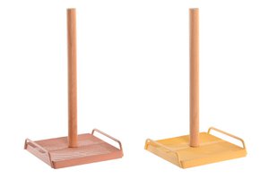 PINE METAL ROLL HOLDER 16X15X29,5 2 ASSORTED. PC202442