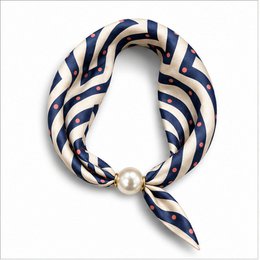 HS Pearl Scarf New Colors - Magnetic Pearl Closure