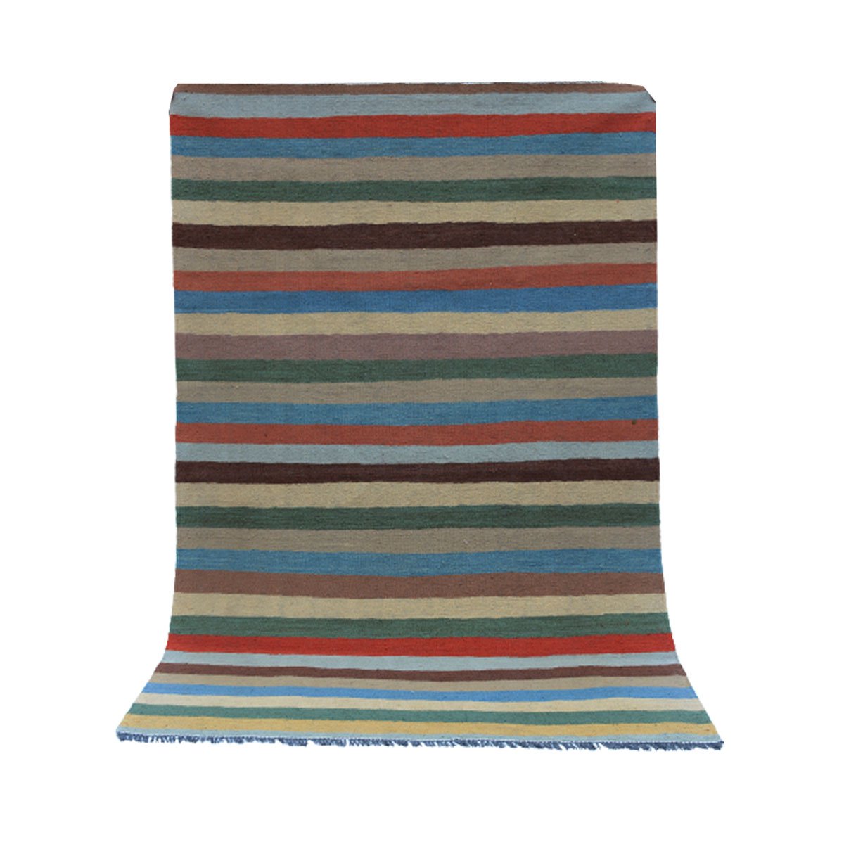 Nowoczesny dywan z kaktusa Kilim