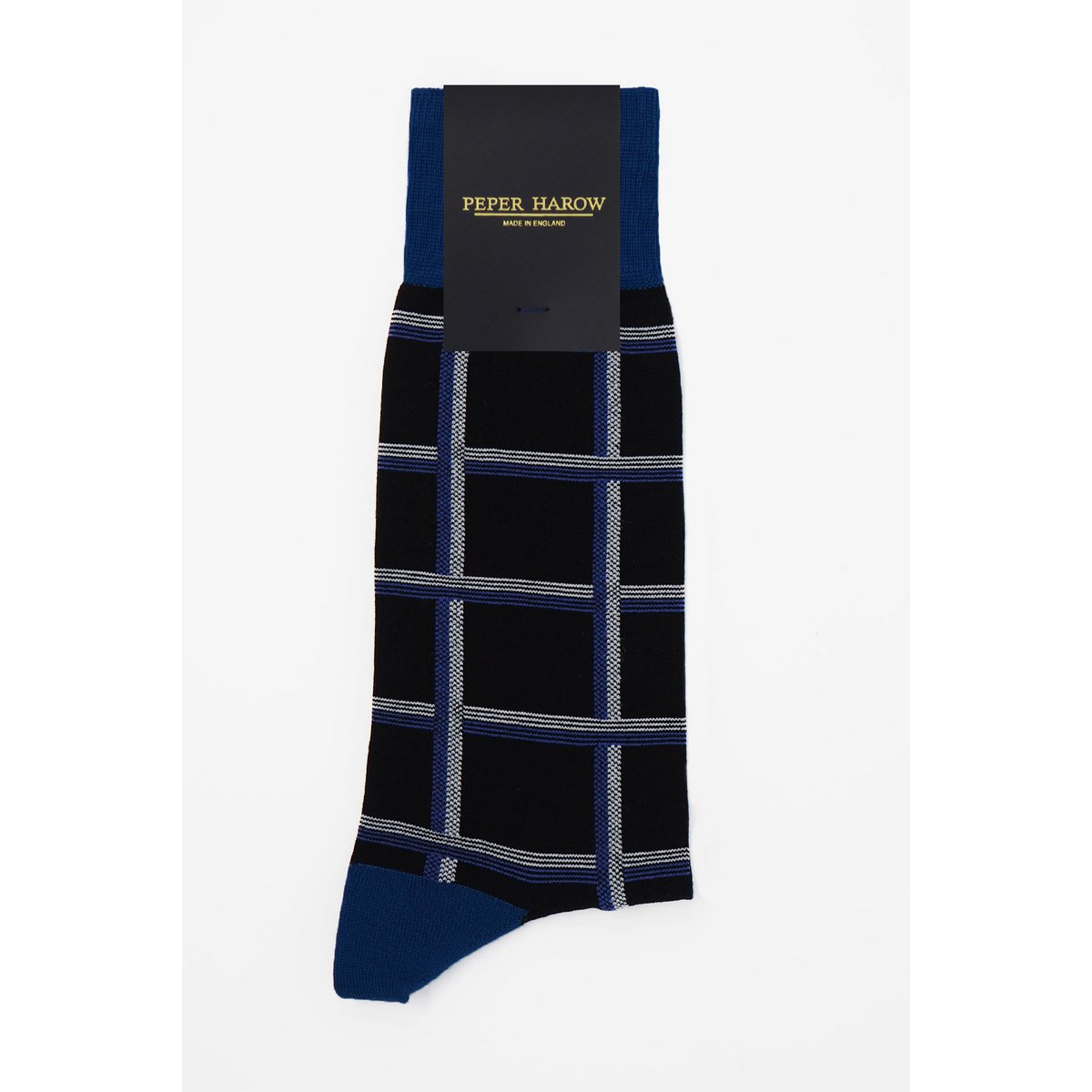Chaussettes Homme Check - Noir