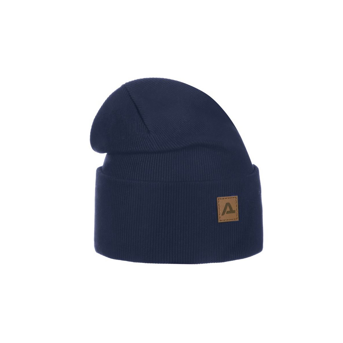 RIB spring hat - cotton - NAVY
