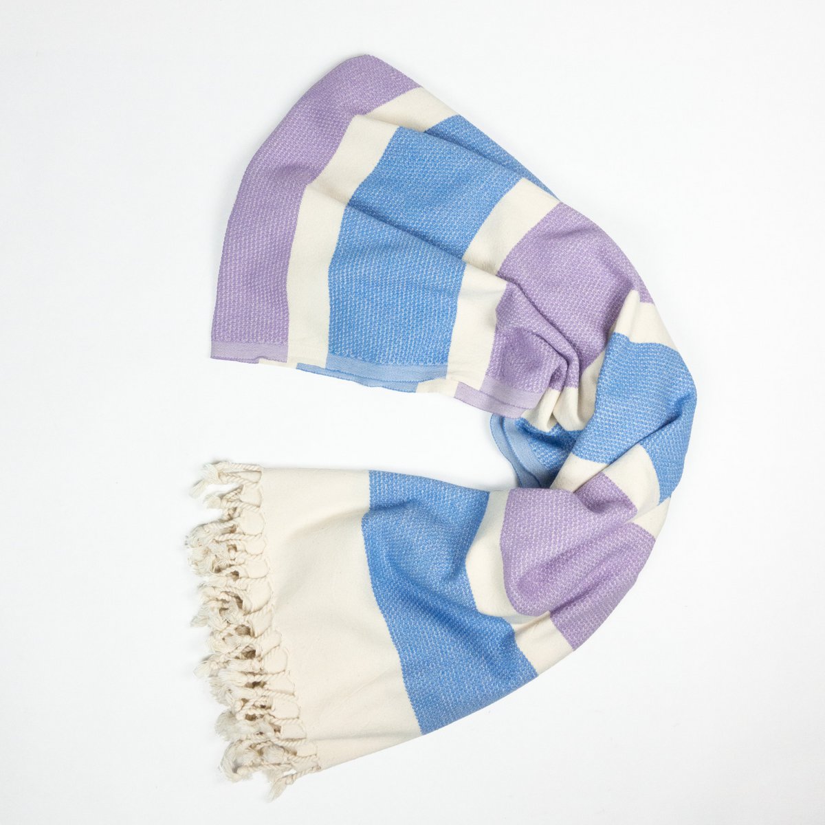 Hamamtuch Bio-Baumwolle Dalya sky over lavender