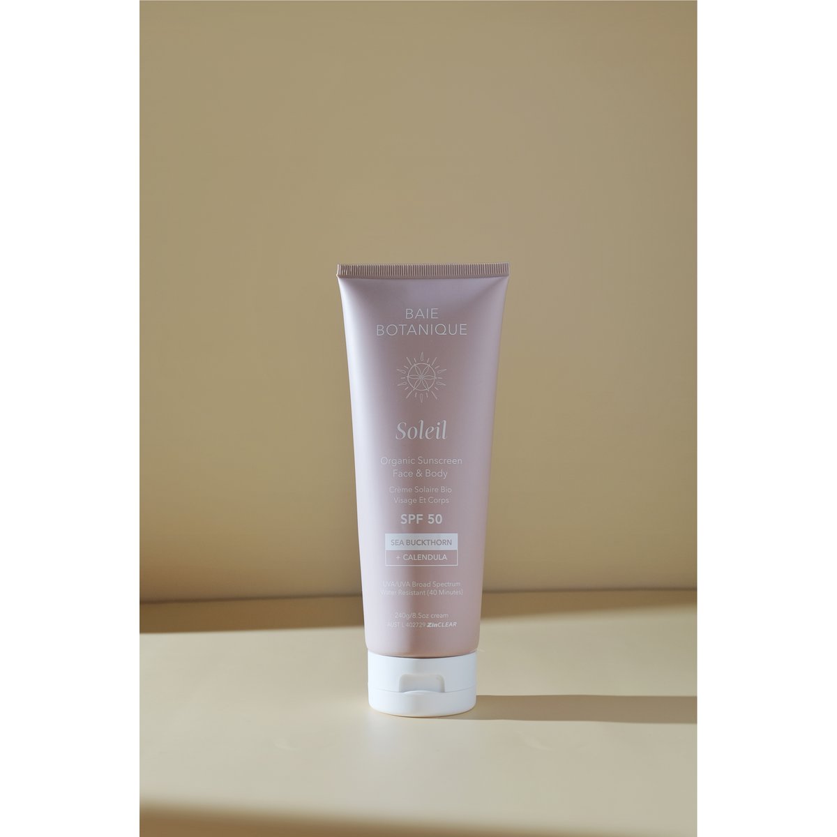 Crème solaire pour le visage Soleil