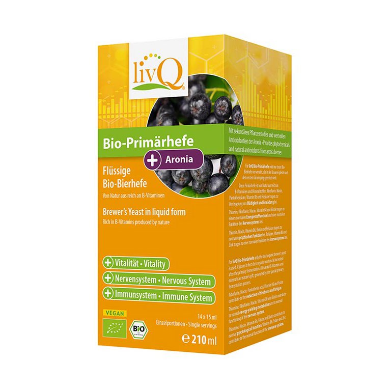 livQ Bio-Primary levure, levure, vitamines B