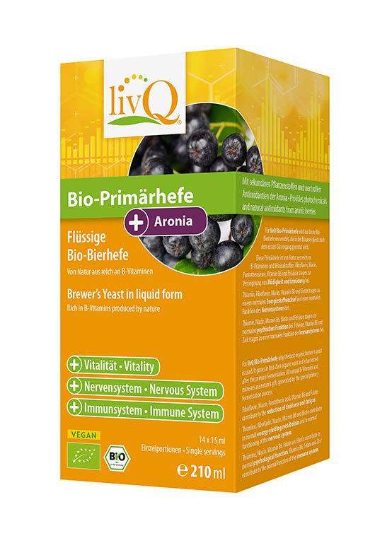 livQ Bio-Primær gær, gær, B-vitaminer