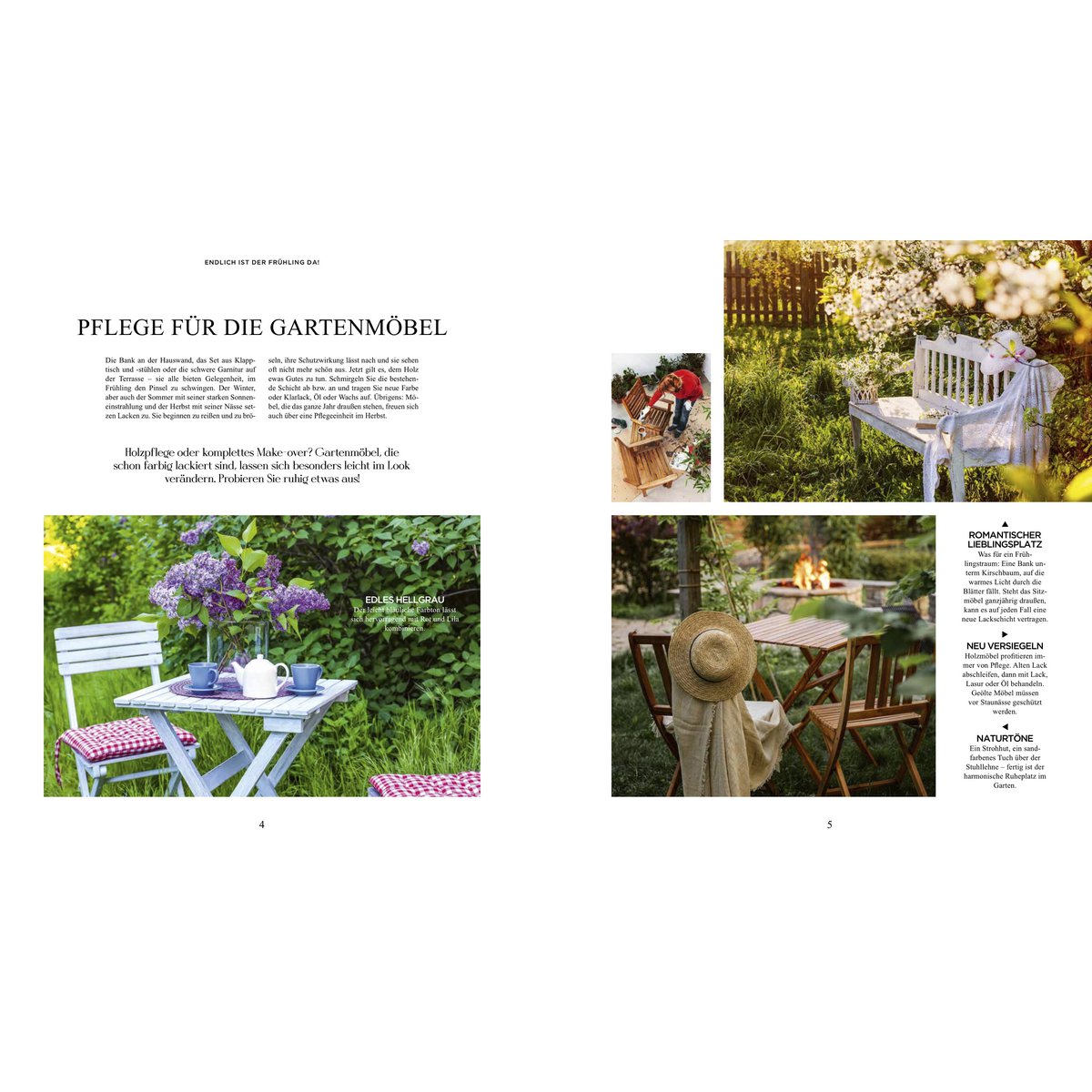 Spring dream. The best recipes and decoration ideas