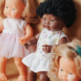 Bambola Ragazza Africana 38cm