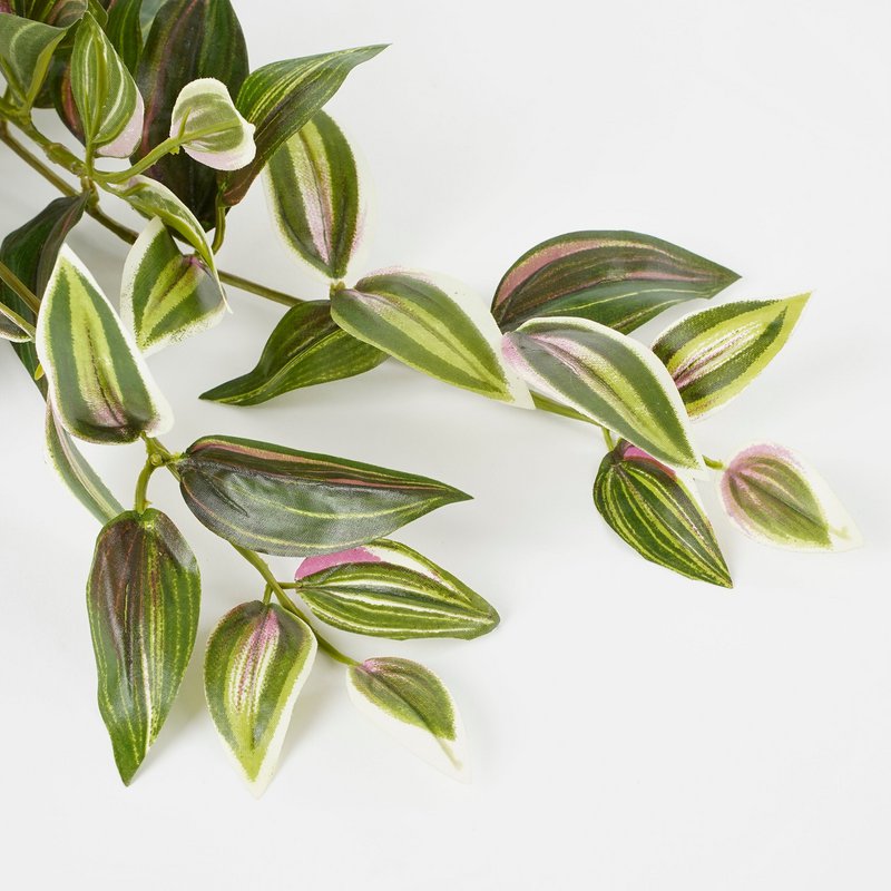 Kunst hangplant Tradescantia Groen