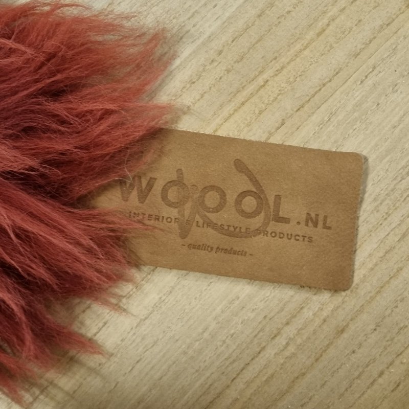 WOOOL Schaffell - Australisches Rot