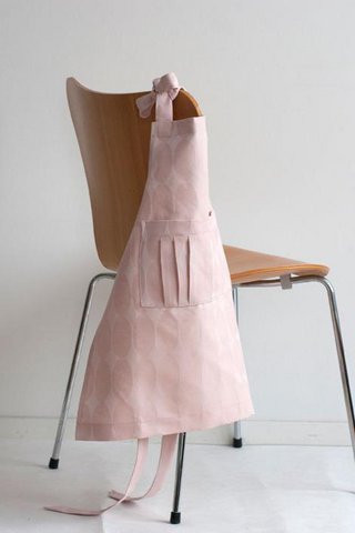 Olli children's apron Pink