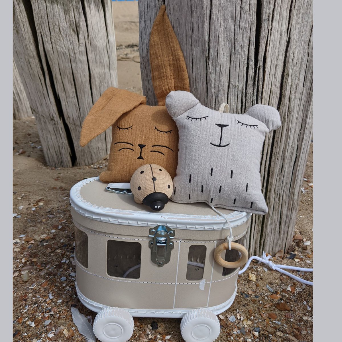 Music box Rabbit caramel OK 8262