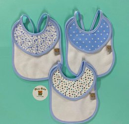 Lot de 3 bavoirs bébé