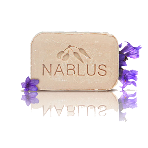 Nablus Soap sapone all'olio d'oliva biologico alla lavanda, 100 g