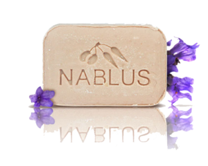 Nablus Zeep biologische olijfoliezeep lavendel, 100g