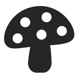 Süße Pilz-Ministempel