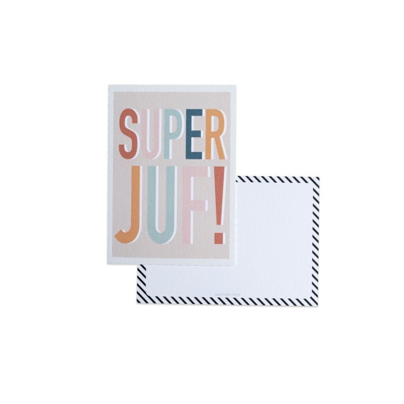 Super lærer! || A6 kort