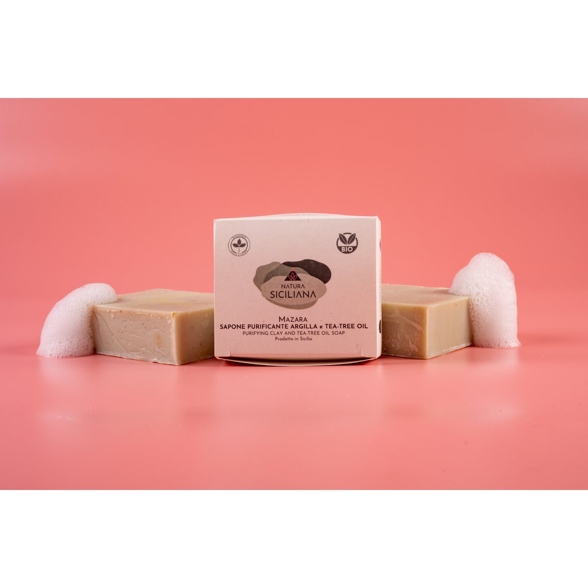 Clay Soap and Purifying Tea Tree Oil