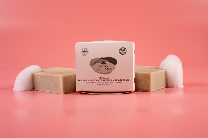 Clay Soap and Purifying Tea Tree Oil
