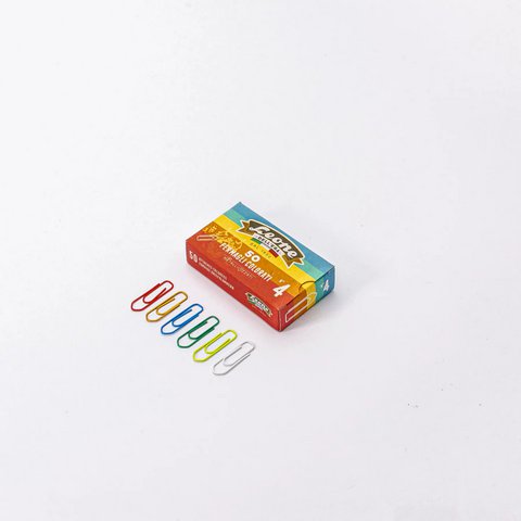 Multicolor paperclips (box of 50)